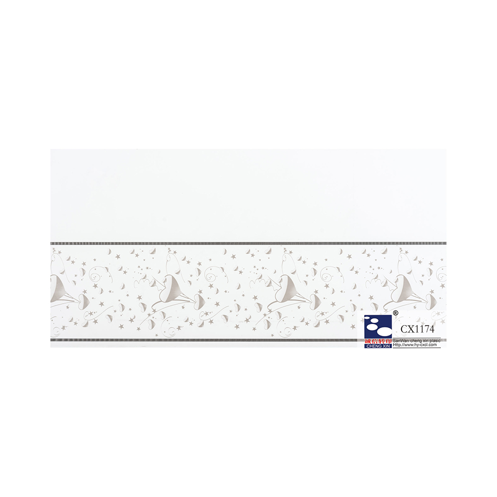Lt Factory Produce 210 mm varmstansningsfolier för pvc-plastpaneldekoration CX1174