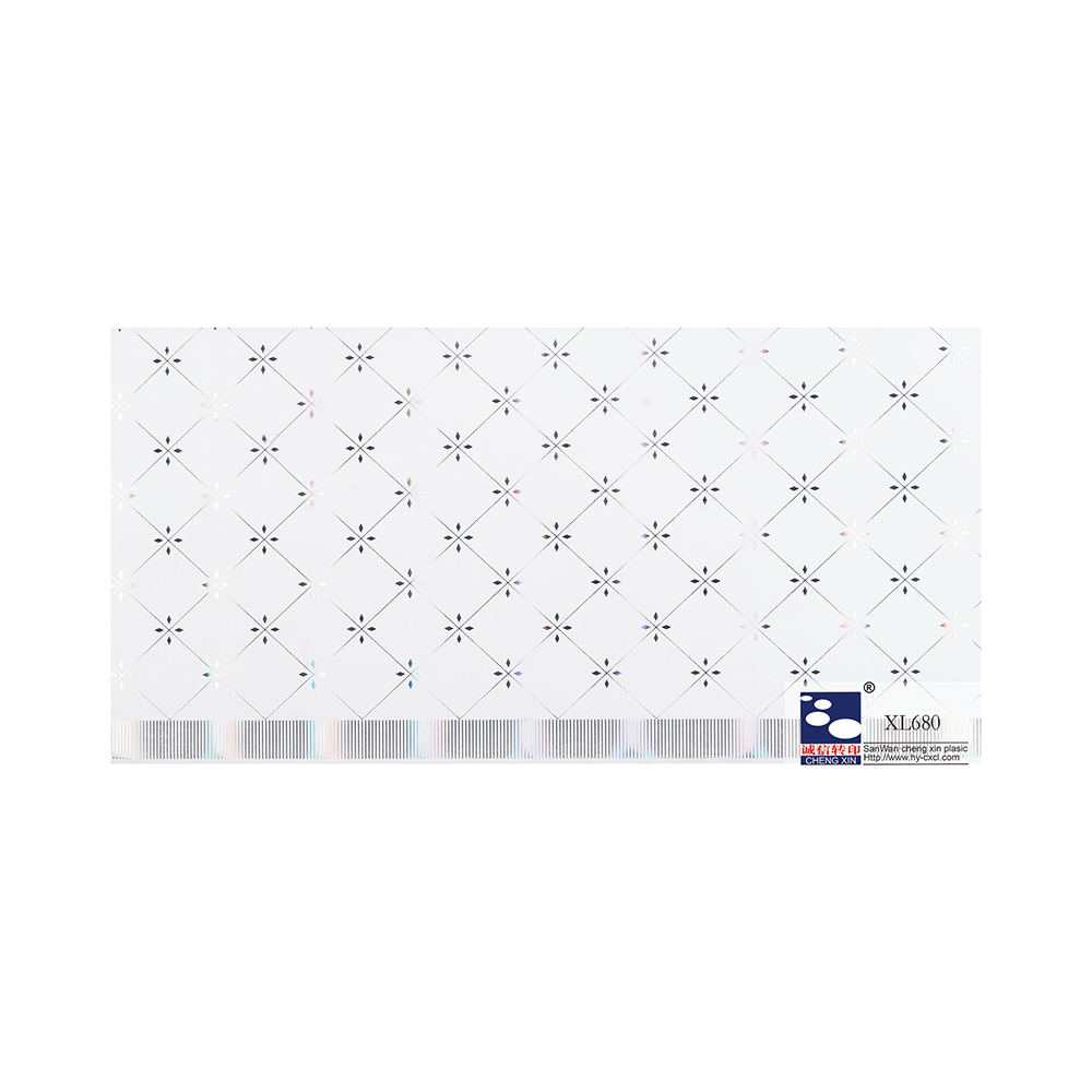 Inte självhäftande 210 mm Unik populär design PVC-material Varmpressningsfolie för hotell XL680