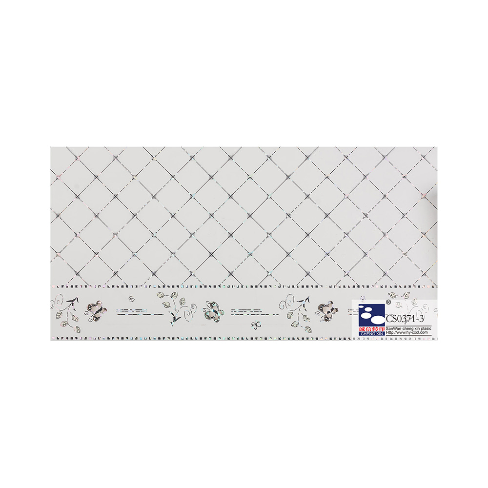 Trädesign varmpressningsfolie med lågpris PVC-lamineringsfilm för panel CS0371-3