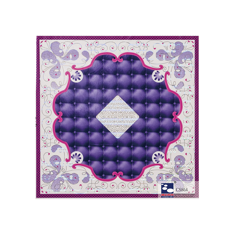 Dekoration Färgglad hög kvalitet för pvc-panel varmstämplingsfolier Factory CS864