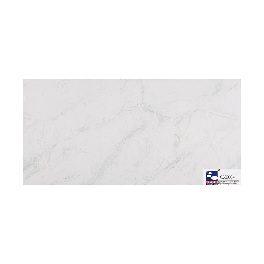 Hot Sale Dekorativa Billiga Marmor Hot Präglingsfolie används för Pvc Panel CX5004