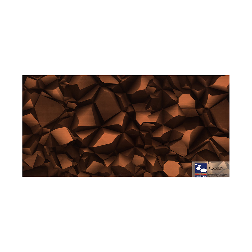 Populär paneldekoration marmor varmstansningsfolie för Pvc Wide Board CX5039